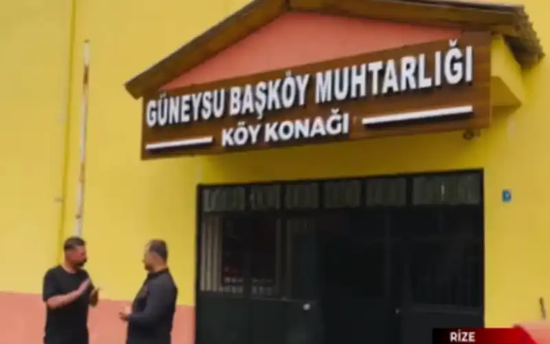 Güneysu'da Örnek Muhtar